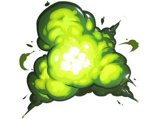 Sticker | Boom Blast (Glitter)