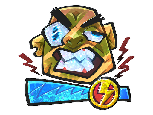 Sticker | Overloaded (Glitter)